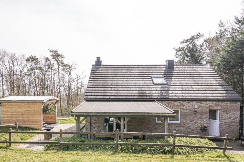 Villa Du bonheur met Sauna en Jacuzzi Somme-Leuze Buitenkant foto