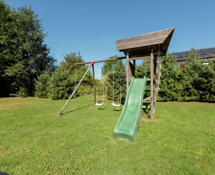 Villa Du bonheur met Sauna en Jacuzzi Somme-Leuze Buitenkant foto