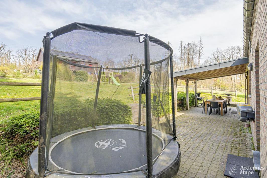 Villa Du bonheur met Sauna en Jacuzzi Somme-Leuze Buitenkant foto