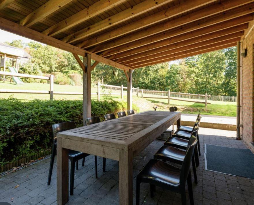 Villa Du bonheur met Sauna en Jacuzzi Somme-Leuze Buitenkant foto